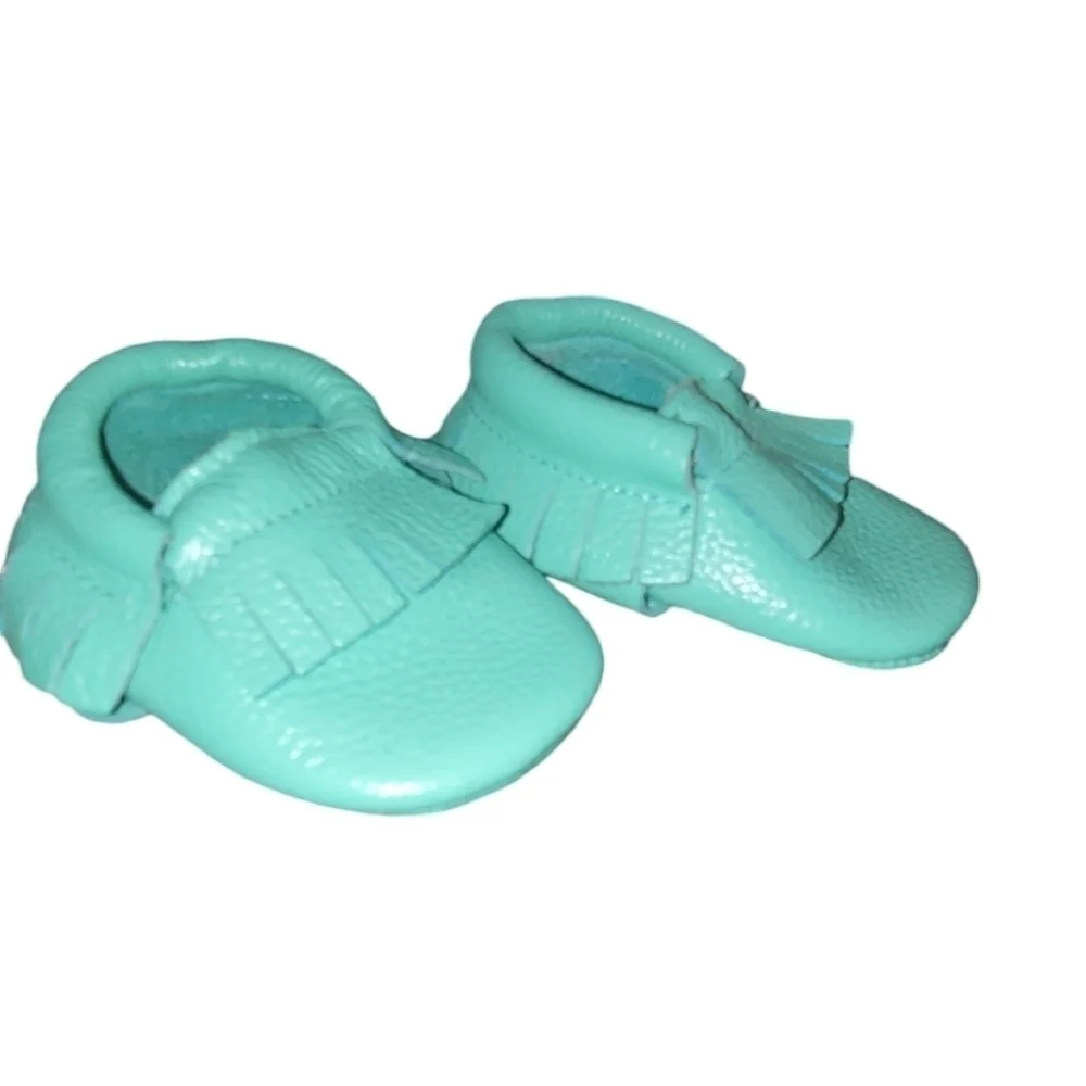 Infant Faux Leather Moccasins